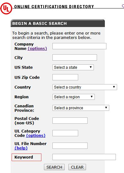 UL在線查詢 UL在線查詢