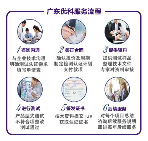 廣東優(yōu)科檢測TUV認(rèn)證服務(wù)流程 廣東優(yōu)科檢測TUV認(rèn)證服務(wù)流程
