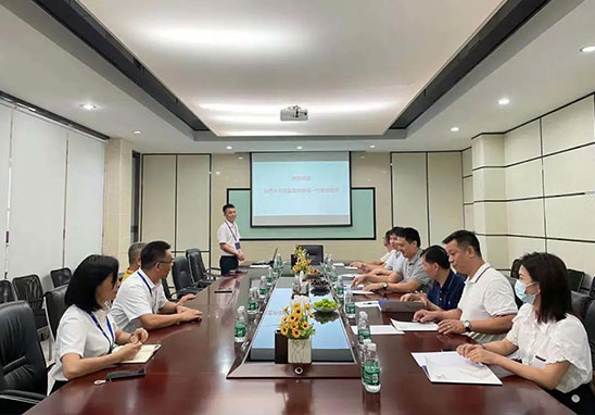 東莞市市場監(jiān)督管理局領(lǐng)導(dǎo)蒞臨優(yōu)科參觀指導(dǎo)工作