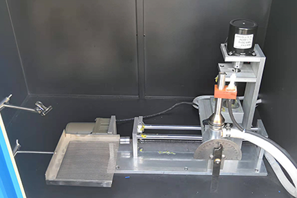 UL94水平燃燒測試過程