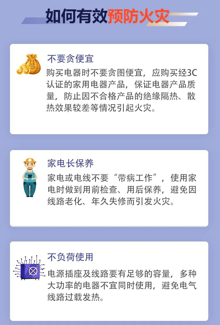 科普丨家用電器消防安全，要注意那些事項？